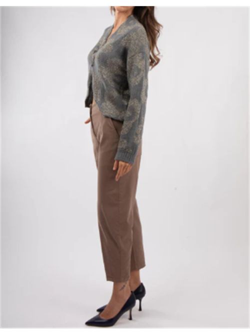 Cardigan in alpaca e lana jacquard Alessia Santi ALESSIA SANTI | 521SD53047-529125-04